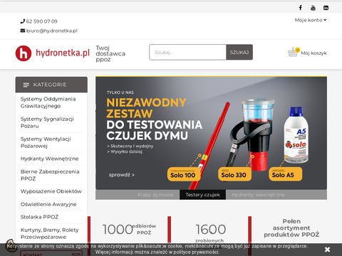 Hydronetka.pl - zabezpieczenia przeciwpożarowe