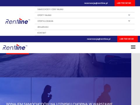 RentLine wypożyczalnia samochodów Warszawa