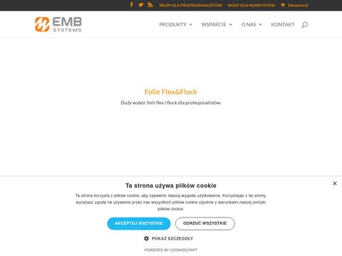 Embsystems.com.pl profesjonalne usługi hafciarskie