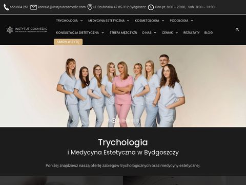 Leczenie łysienia Bydgoszcz - instytutcosmedic.com
