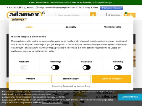 Eadamex.pl zaprawa cementowa