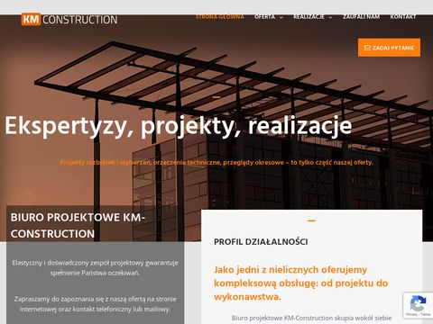 KM-Construction - ekspertyza budowlana