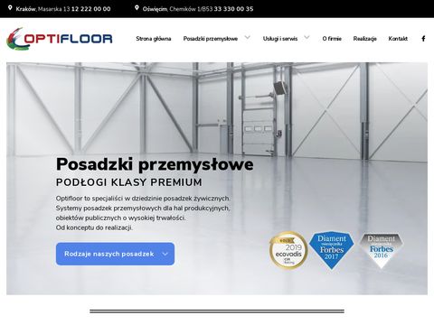 Optifloor - posadzki przemysłowe