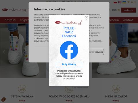 Oleksy.pl - internetowy sklep obuwniczy