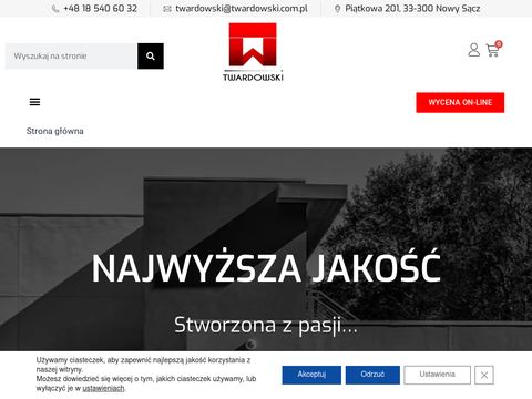 Twardowski.com.pl bramy przemysłowe, garażowe