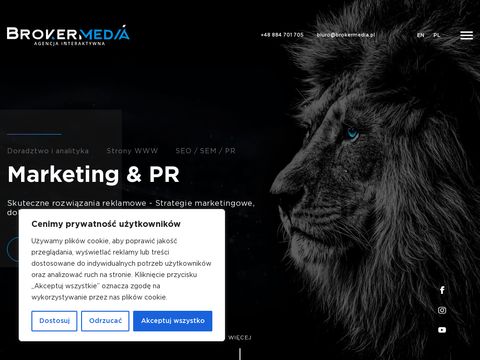 Broker Media - strony internetowe