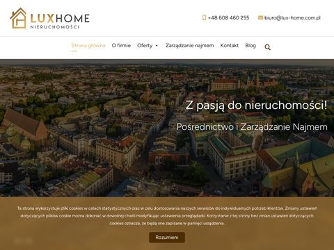 Lux-home.com.pl - mieszkania do wynajęcia Kraków