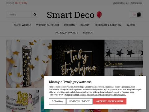 Smart-deco.pl - dekoracje urodzinowe i tematyczne