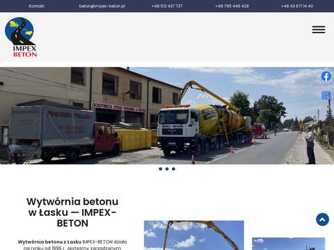 Impex-beton.pl wytwórnia betonu