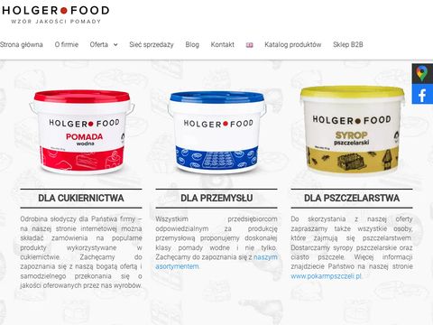 Holgerfood.pl - polewy cukiernicze