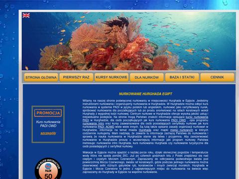 Rafakoralowa.com nurkowanie Hurghada Egipt
