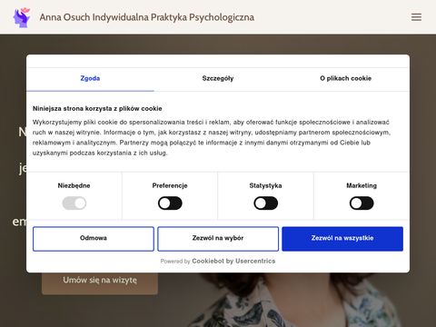 Annaosuch.pl - praktyka psychologiczna