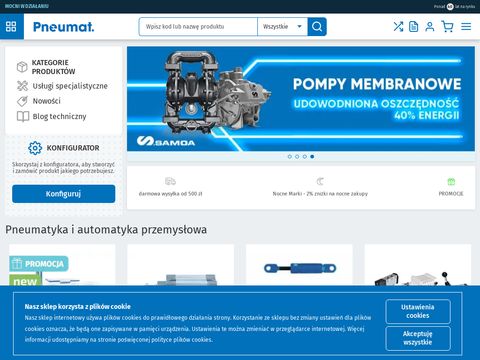 Pneumat.com.pl - pneumatyka siłowa