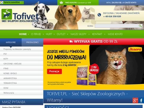 Tofivet.pl - preparaty zoologiczne