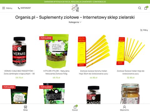 Organis.pl - sklep zielarski online