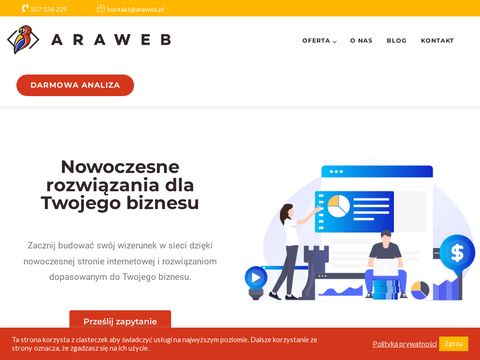 Pozycjonowanie stron internetowych - Araweb