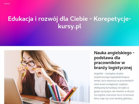 Korepetycje-kursy.pl centrum edukacyjne