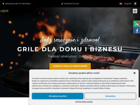Smoker.com.pl grille z wędzarnią