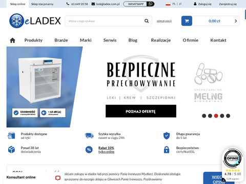Krajalnice - witryny chłodnicze - sklep eladex