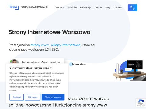 Stronywarszawa.pl komu zlecić projekt www