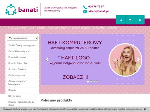 Banati.pl - fartuszek kosmetyczny