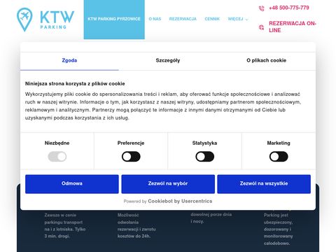 Ktwparking.pl - parking lotnisko Katowice