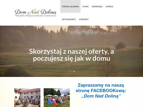 Dom Nad Doliną pensjonat seniora różnowo