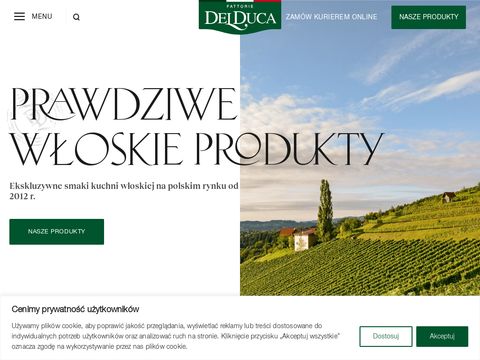 Delduca.pl - włoskie delikatesy internetowe