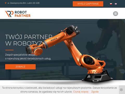 Robotpartner.pl projektowanie i budowa maszyn
