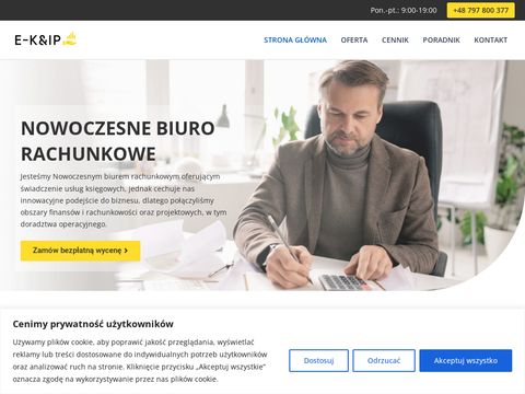 E-kip.pl - biuro rachunkowe pomoc dla biznesu
