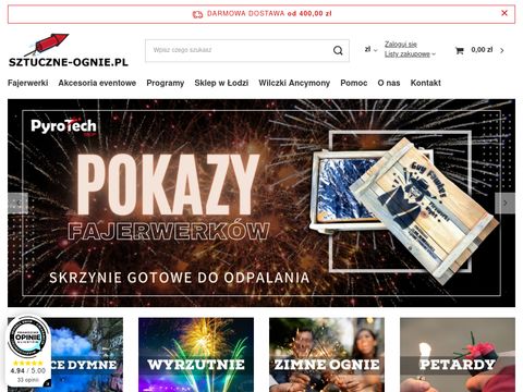 Sztuczne-ognie.pl - zakupy online