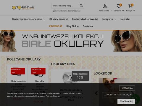 Binkle.pl - okulary przeciwsłoneczne damskie