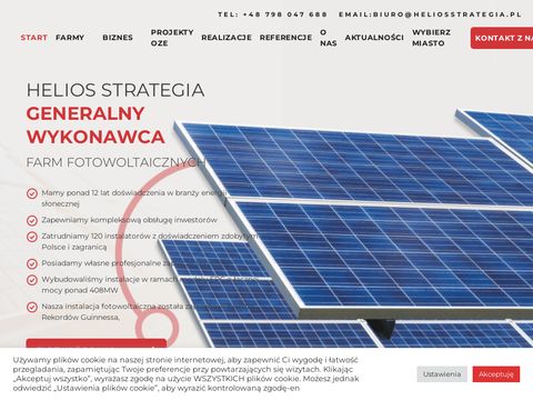 Heliosstrategia.pl elektrownie słoneczne
