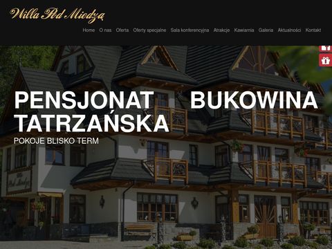 Willa Pod Miedzą Bukowina Tatrzańska hotele