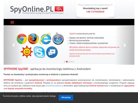 Spyonline.pl s-agent do szpiegowania telefonu