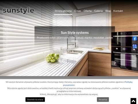 Sun Style System żaluzje zewnętrzne Łódź