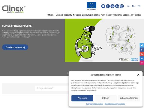 Clinex.com.pl - chemia sprzątająca