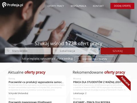 Profesja.pl - ogłoszenia i oferty pracy