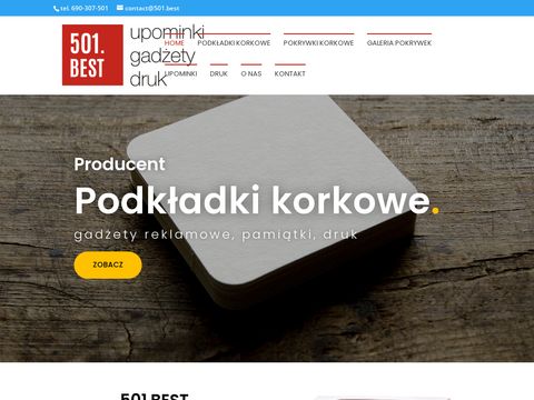 501.best - podkładki z korka naturalnego