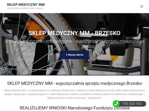 Sklepmedycznymm.pl wypożyczalnia Brzesko