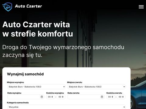 Autoczarter.pl wypożyczalnia samochodów Kraków