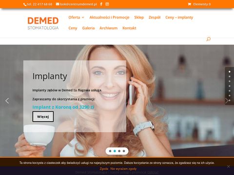 Centrumdemed.pl implanty, stomatologia, ortodoncja