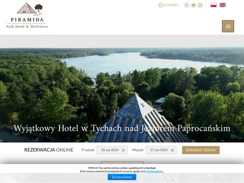 Piramida hotel restauracja Tychy