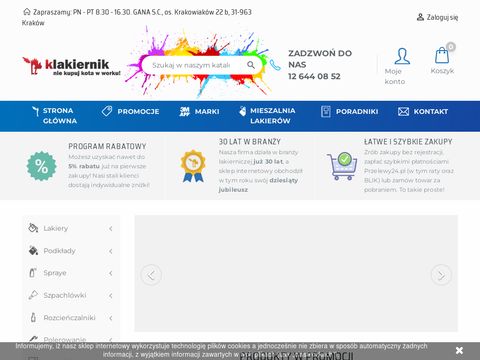 Klakiernik.pl lakierowanie auta