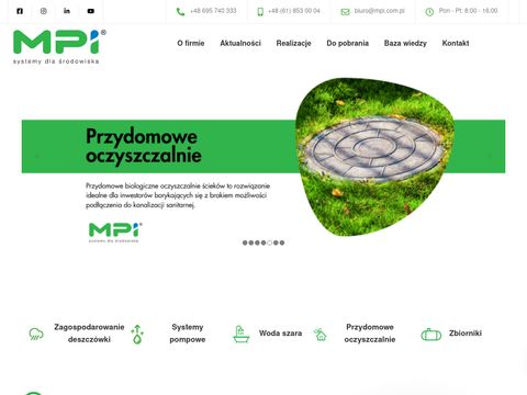 Mpi.com.pl - przydomowe oczyszczalnie ścieków