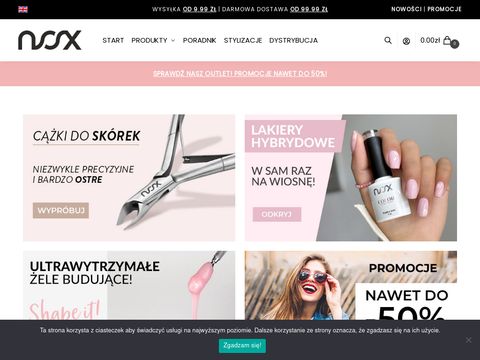 Nox Nails produkty do stylizacji paznokci