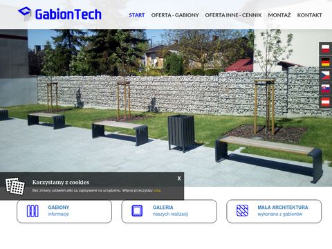 GabionTech - ogrodzenia gabionowe