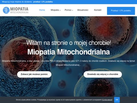 Miopatia.pl przekaż 1% podatku