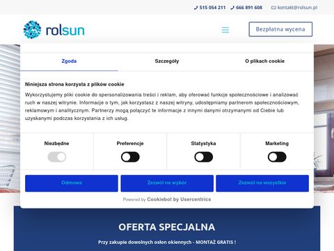 Rolsun.com.pl - markizy