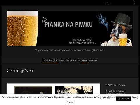 Piankanapiwku.pl blog o muzyce metalowej